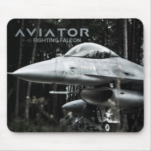 Mousepad Falcão de Combate F-16