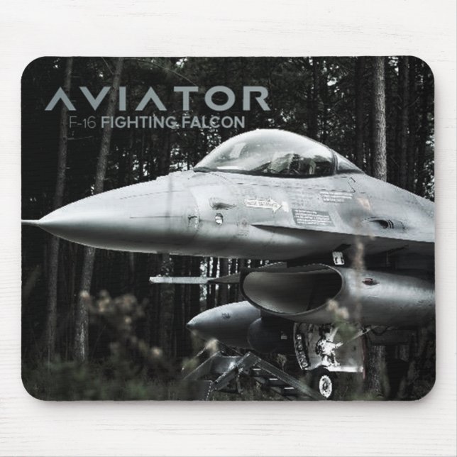 Mousepad Falcão de Luta F-16 Aviador (Frente)