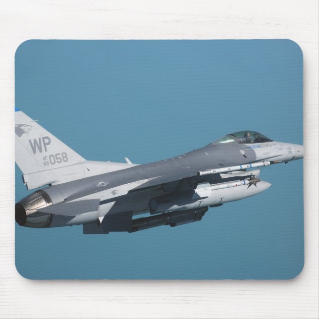 Mousepad Falcão de Luta F-16 em Voo (Frente)
