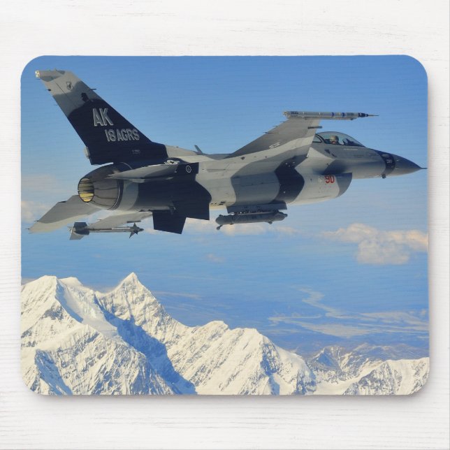 Mousepad Falcão F-16 de combate (Frente)