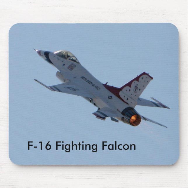 Mousepad Falcão F-16 de combate (Frente)