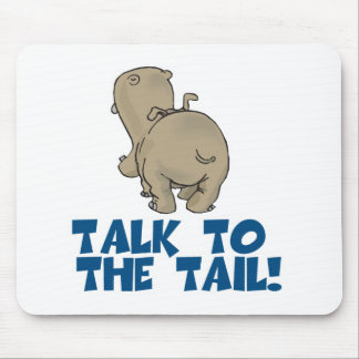 Mousepad Fale com o Tail Hippo