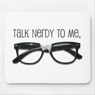 Mousepad Fale Comigo Com Nerdy