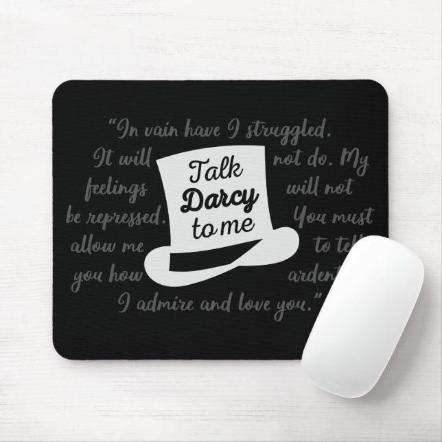 Mousepad Fale comigo Darcy II (Com mouse)