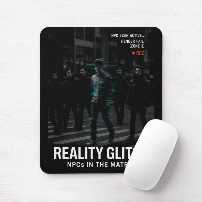 Mousepad Falha de Realidade - Falha de Renderização [Zona 3 (Com mouse)