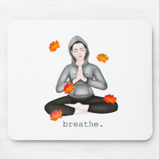 Mousepad fall. breathe