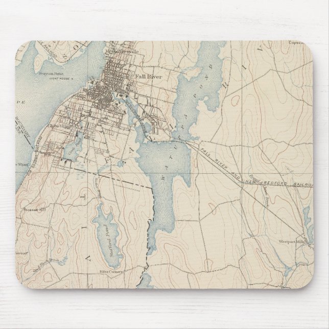 Mousepad Fall River, Massachusetts (Frente)
