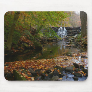 Mousepad Fall Waterfall e Creek Pennsylvania Nature Photo