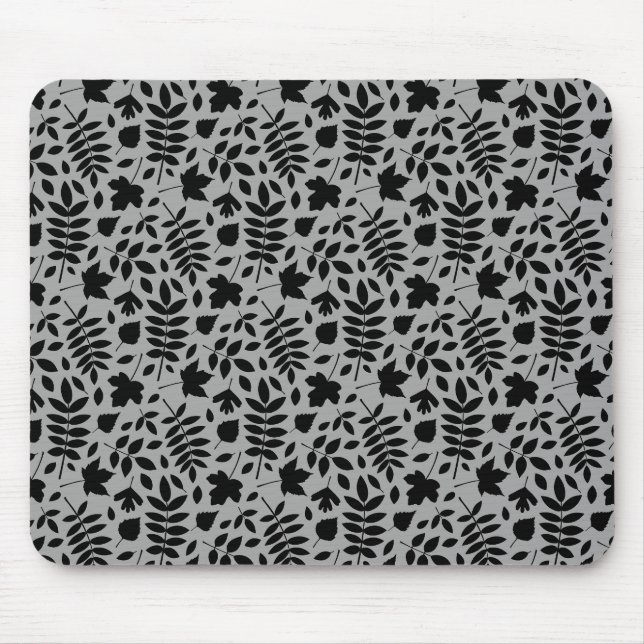 Mousepad Fallen deixa o padrão Rpt preto na Cinza (Frente)