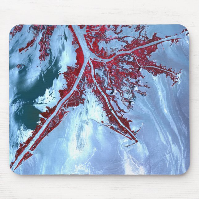 Mousepad Falsa cor satélite (Frente)