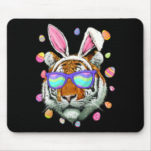 Mousepad Falso Fantasia de Orelhas de Coelho de Tigre Diver