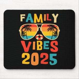 Mousepad Família 2025 Vibes - Fazer De Férias De Reunião Da