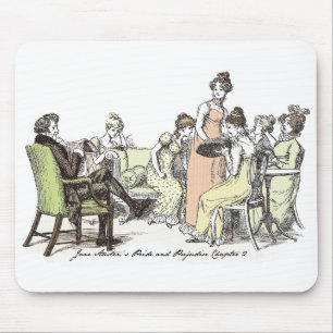 Mousepad Família Bennet, Orgulho de Jane Austen e Preconce