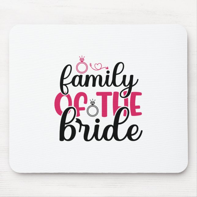 Mousepad Família Casada Da Noiva (Frente)