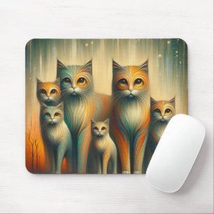 Mousepad Família Cats