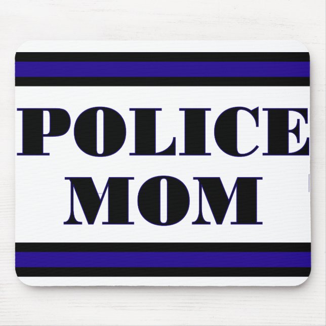 Mousepad Família da polícia (Frente)
