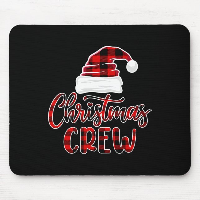 Mousepad Família Da Tripulação De Natal Que Corresponde Aos (Frente)