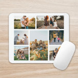 Mousepad Família de Colagem de Fotos Personalizada Moderna<br><div class="desc">Crie seu próprio mouse personalizado. Um presente de excelente para a família e amigos ou para a manutenção da ocasião,  simplesmente adicione suas fotos favoritas para um mouse personalizado.</div>