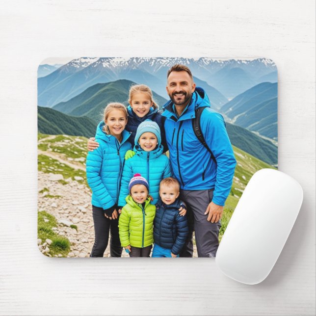 Mousepad Família de Fotografias Personalizada 1 (Com mouse)