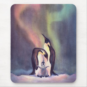 Mousepad FAMÍLIA do PINGUIM por SHARON SHARPE