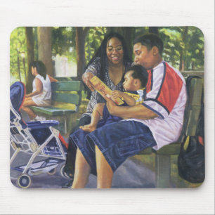 Mousepad Família no parque 1999