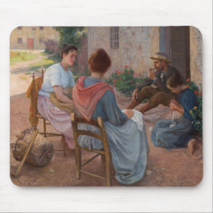 Mousepad Família tradicional italiana (Vintage Itália)
