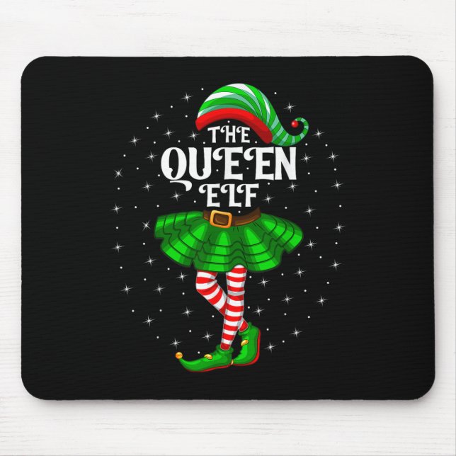 Mousepad Família Xmas Matando Mulheres Meninas Mãe A Rainha (Frente)
