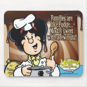 Mousepad Famílias São Como Fudge