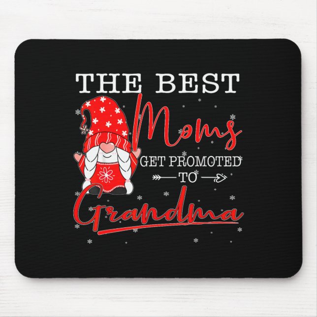 Mousepad Family Christmas Gnome The Moms Get Promoted To Gr (Frente)
