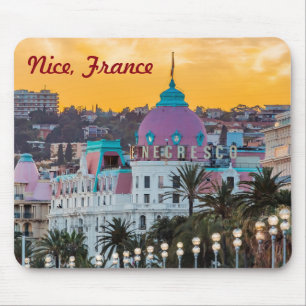 Mousepad Famoso hotel de luxo Negresco em Nice França