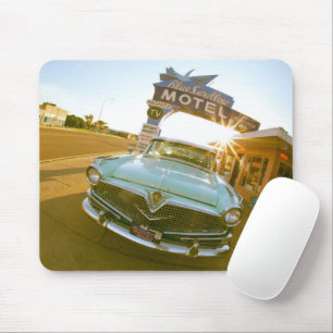 Mousepad Famoso Motel Blue Swallow na Rota 66