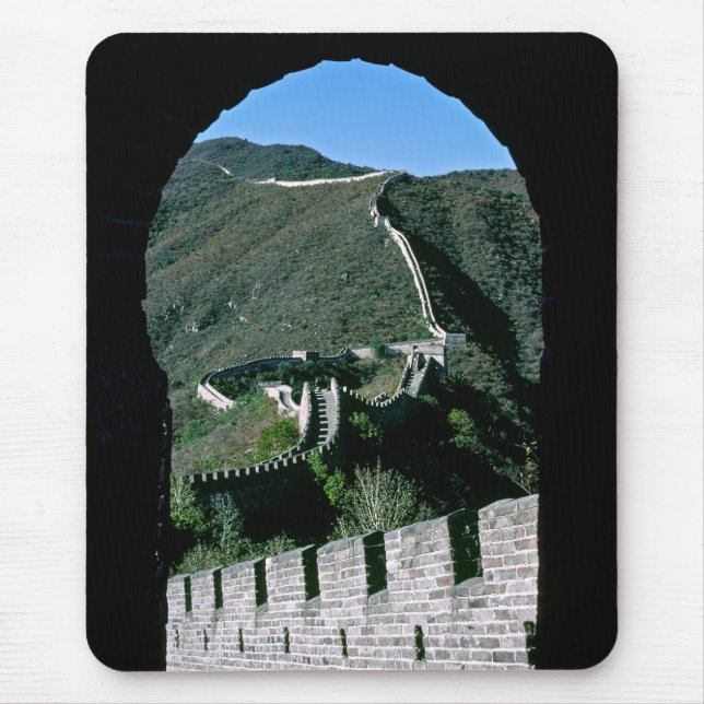 Mousepad Famoso muro de Excelentes da China - Pequim, Ásia (Frente)
