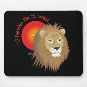 Mousepad Fanadur fin Liun 23 22 avust Mauspad