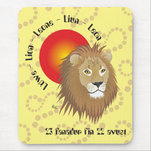 Mousepad Fanadur fin Liun 23 22 avust Mauspad