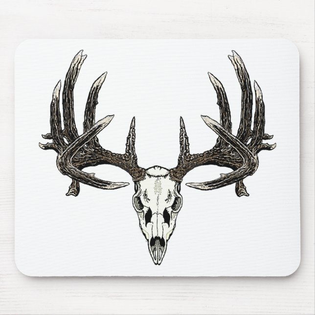 Mousepad Fanfarrão do Whitetail do troféu (Frente)