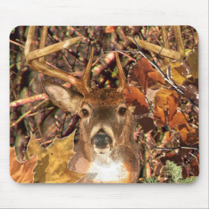 Mousepad Fanfarrão em cervos da cauda branca de Camo do
