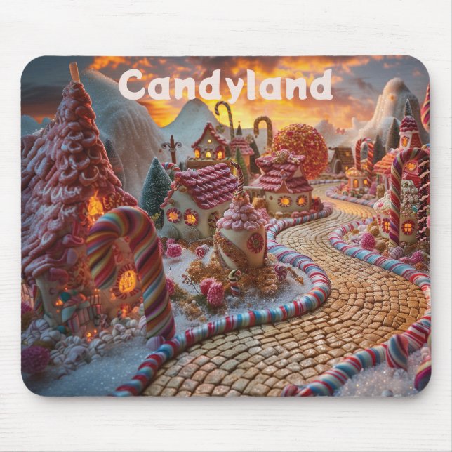 Mousepad Fantasia da Candyland (Frente)