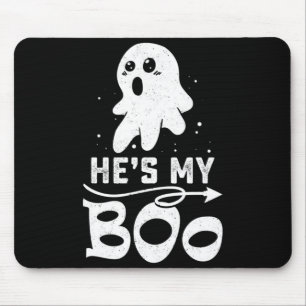 Mousepad Fantasia de Halloween de Casal Combinando Fofa par