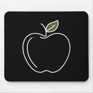Mousepad Fantasia de Halloween Feminina Finjo Ser Uma Maçã 