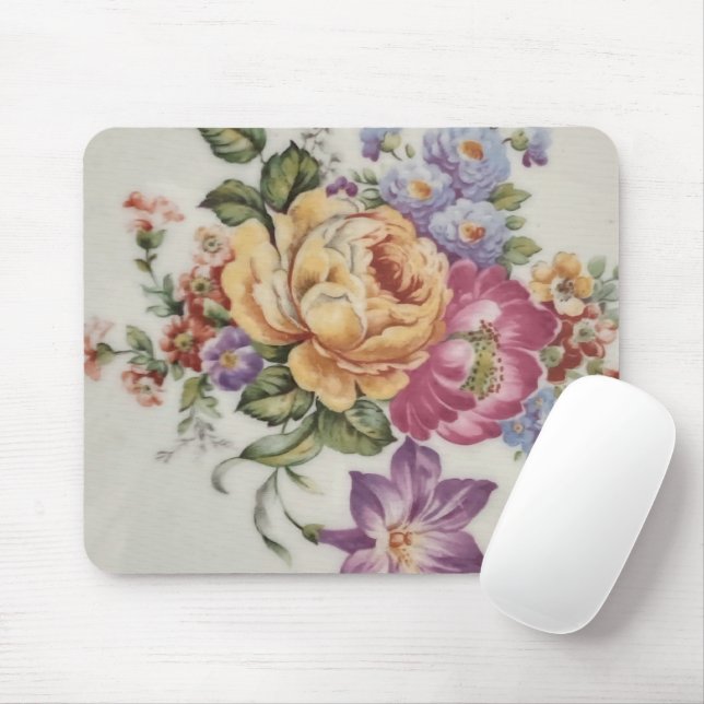 Mousepad Fantasia Floral  (Com mouse)