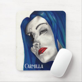 Mousepad Fantasia Góthica de Menina Maravilhosamente Quebra