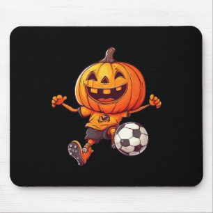 Mousepad Fantasias de Futebol Esqueleto Abóbora de Hallowee