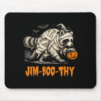 Mousepad Fantasias de Guaxinim Múmia Jim Boo Thy Halloween