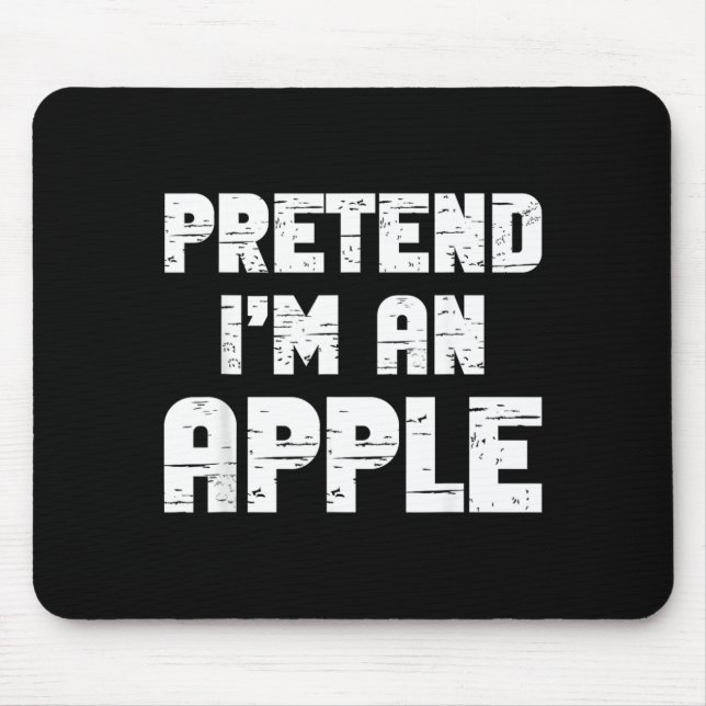 Mousepad Fantasias de Halloween Estou com Fantasia Divertid (Frente)
