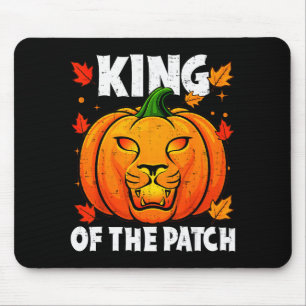 Mousepad Fantasias de Halloween Leão Abóbora Rei Do Remendo