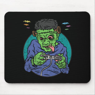 Mousepad Fantasias de Monstro de Halloween para Jogos Contr