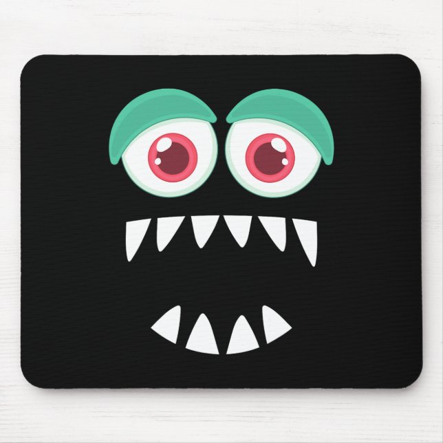 Mousepad Fantasias Fácil Figurino de Monstro Engraçado Hall (Frente)