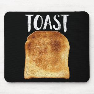 Mousepad Fantasias Torradas Natal Funny Pão Amante Presente