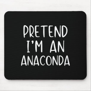 Mousepad Fantasie um Fantasia de Anaconda Halloween Simples
