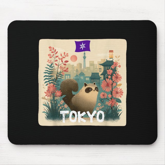 Mousepad Fantasioso Traje de Guaxinim Animal Toxyko para Me (Frente)